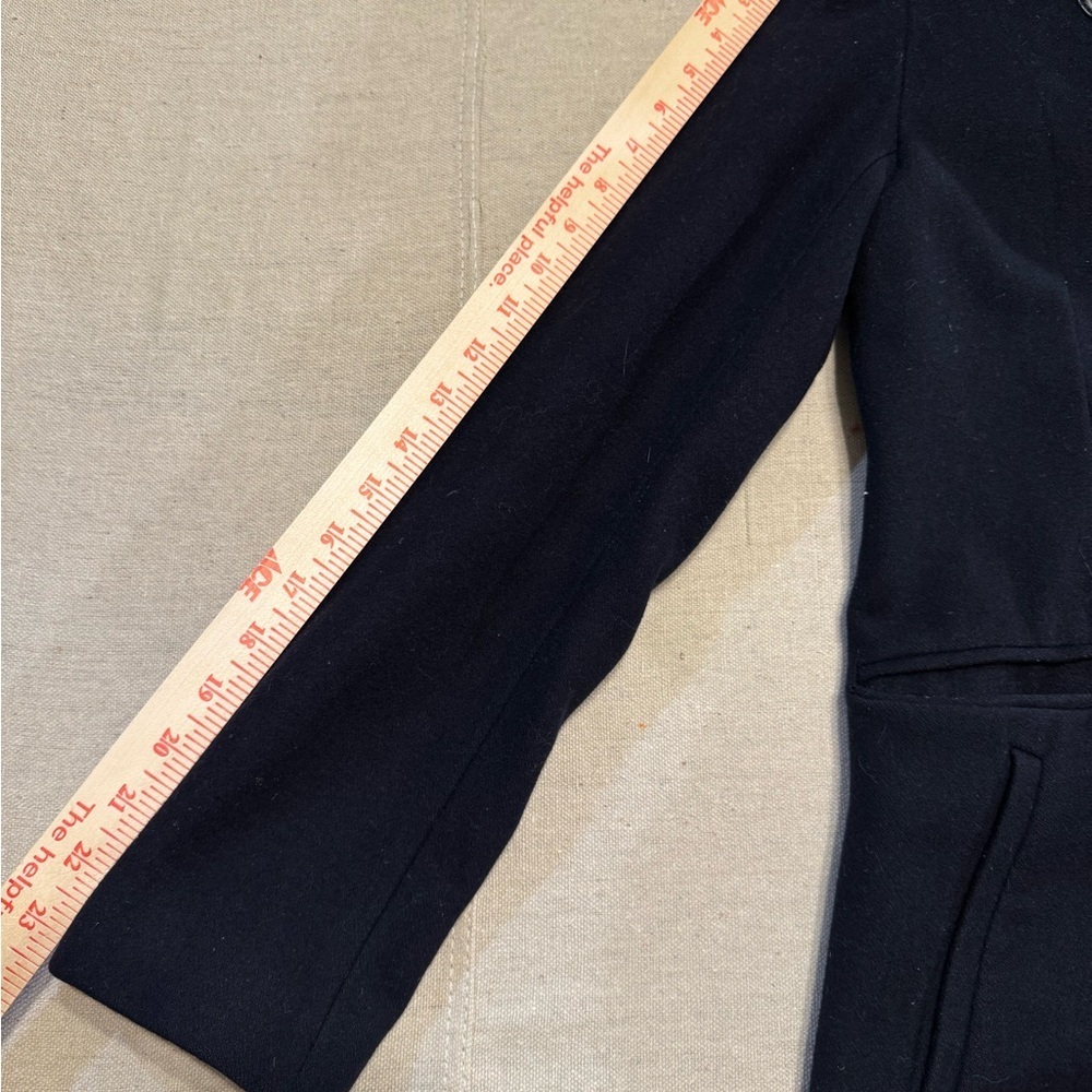 Tommy Hilfiger Navy Toggle Coat for Women - Picture 6 of 8